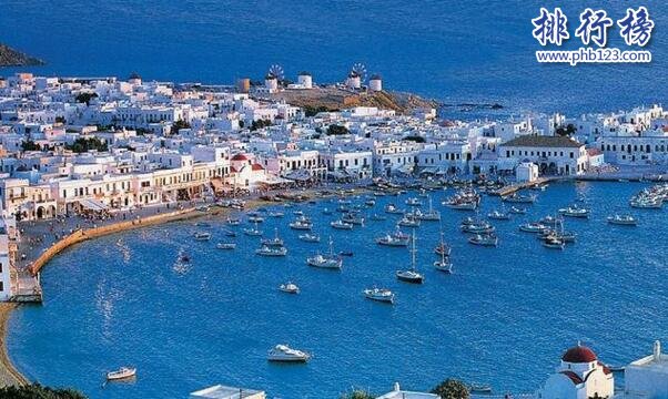 世界上最美的海：希腊爱琴海(浪漫旅程的象征)